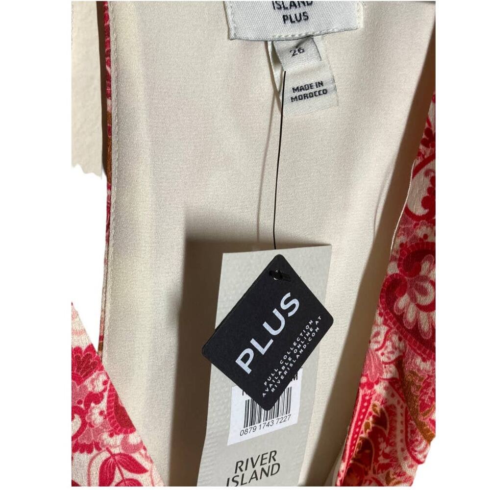 River Island Rhianna Paisley Long Sleeve Maxi Dress - Picture 4 of 7